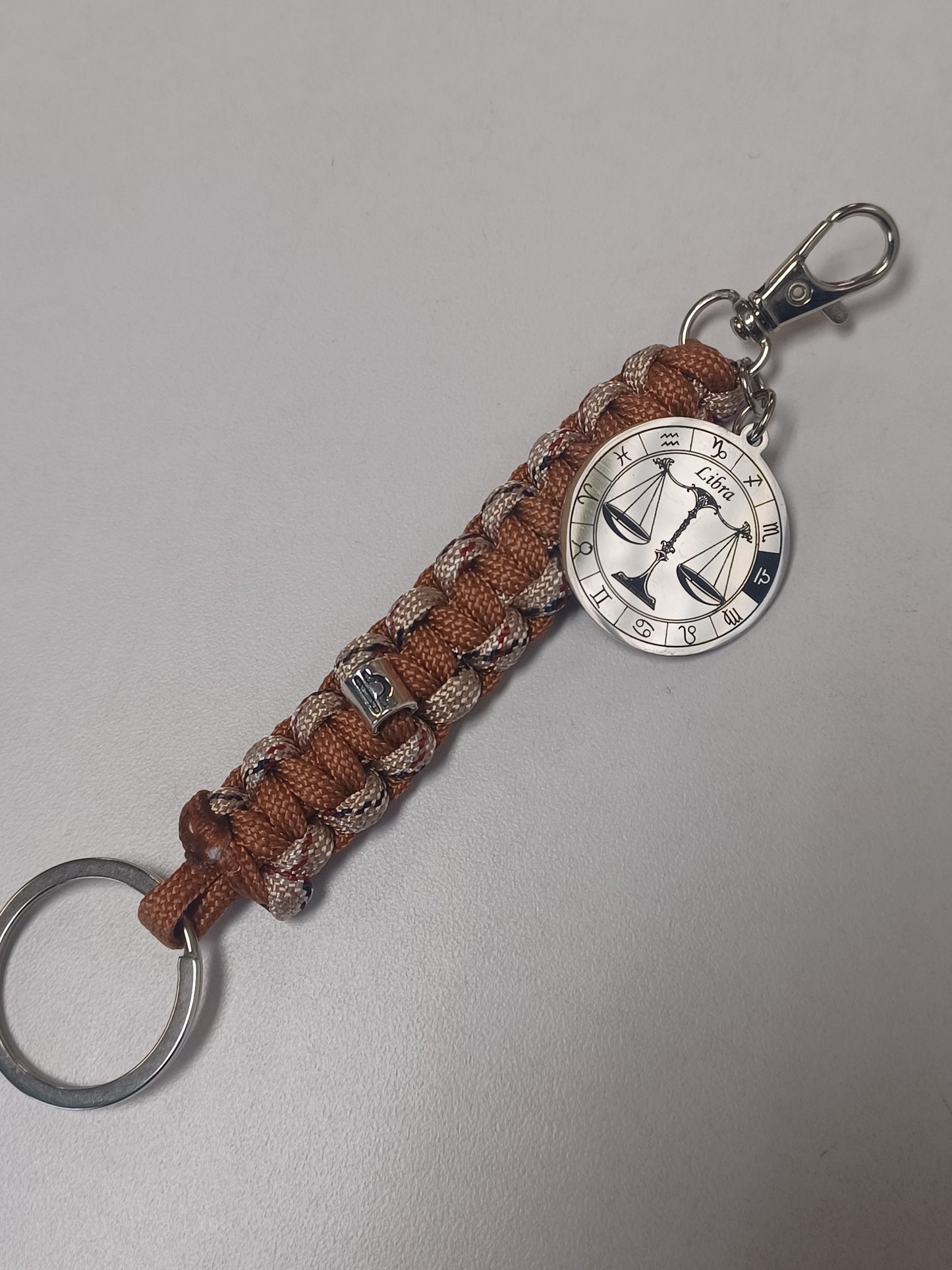 Brown Cobra Libra Keychain