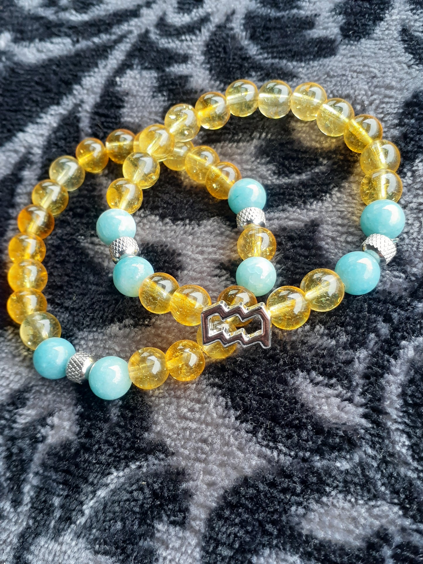 Blitrine Aquarius Stretch Bracelet Set