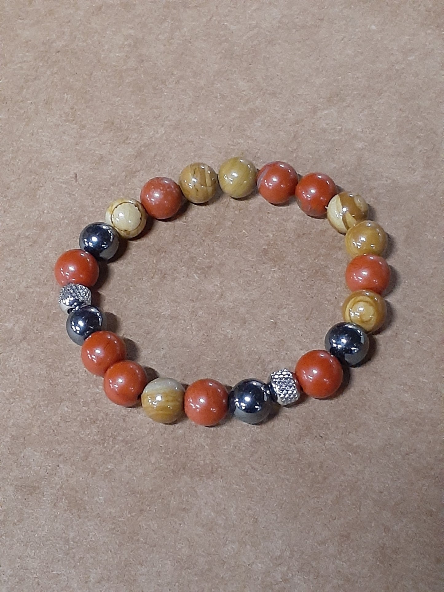 Hemajasper Stretch Bracelet