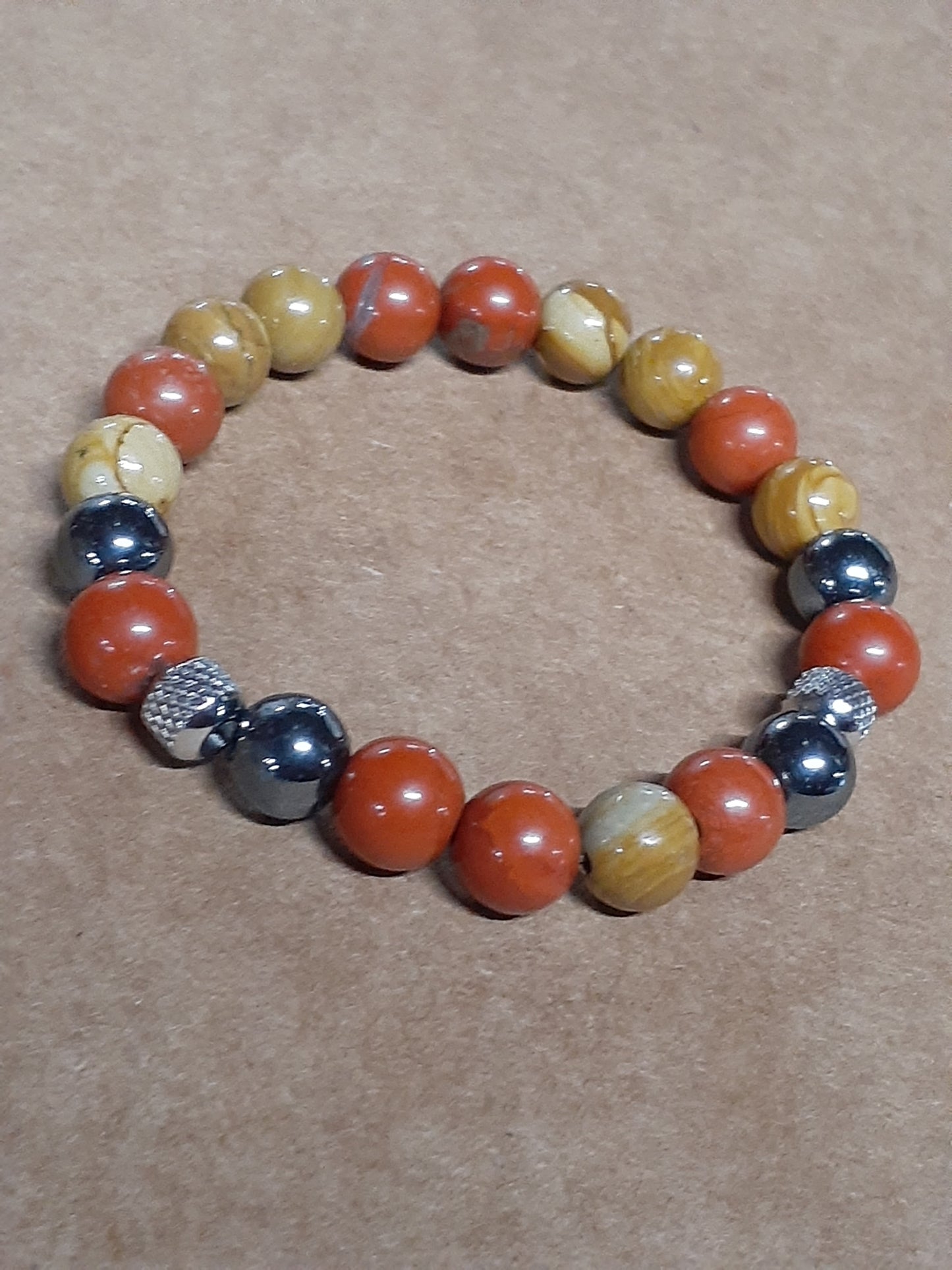 Hemajasper Stretch Bracelet