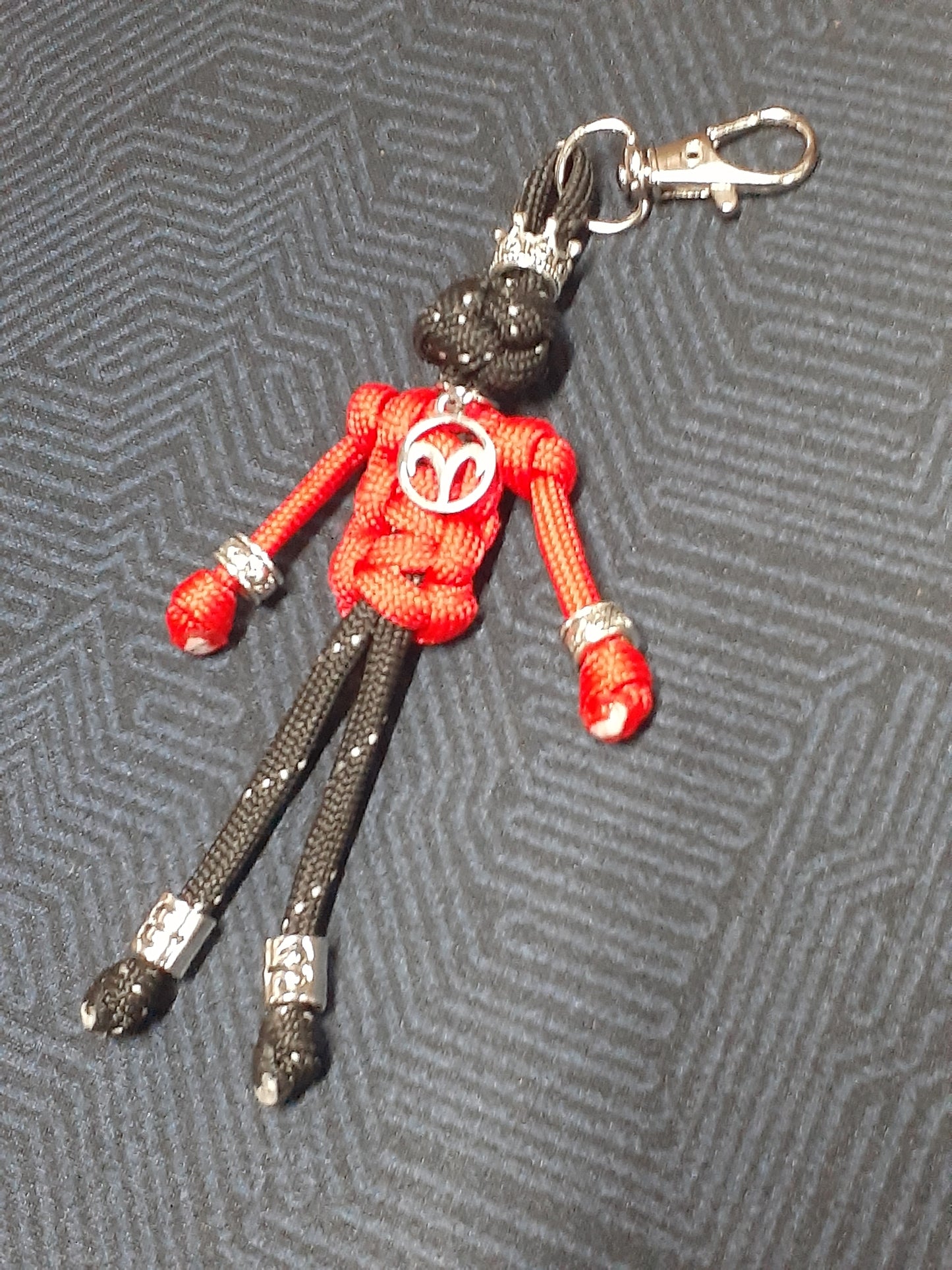 Aries Red Zodi Buddy Keychain