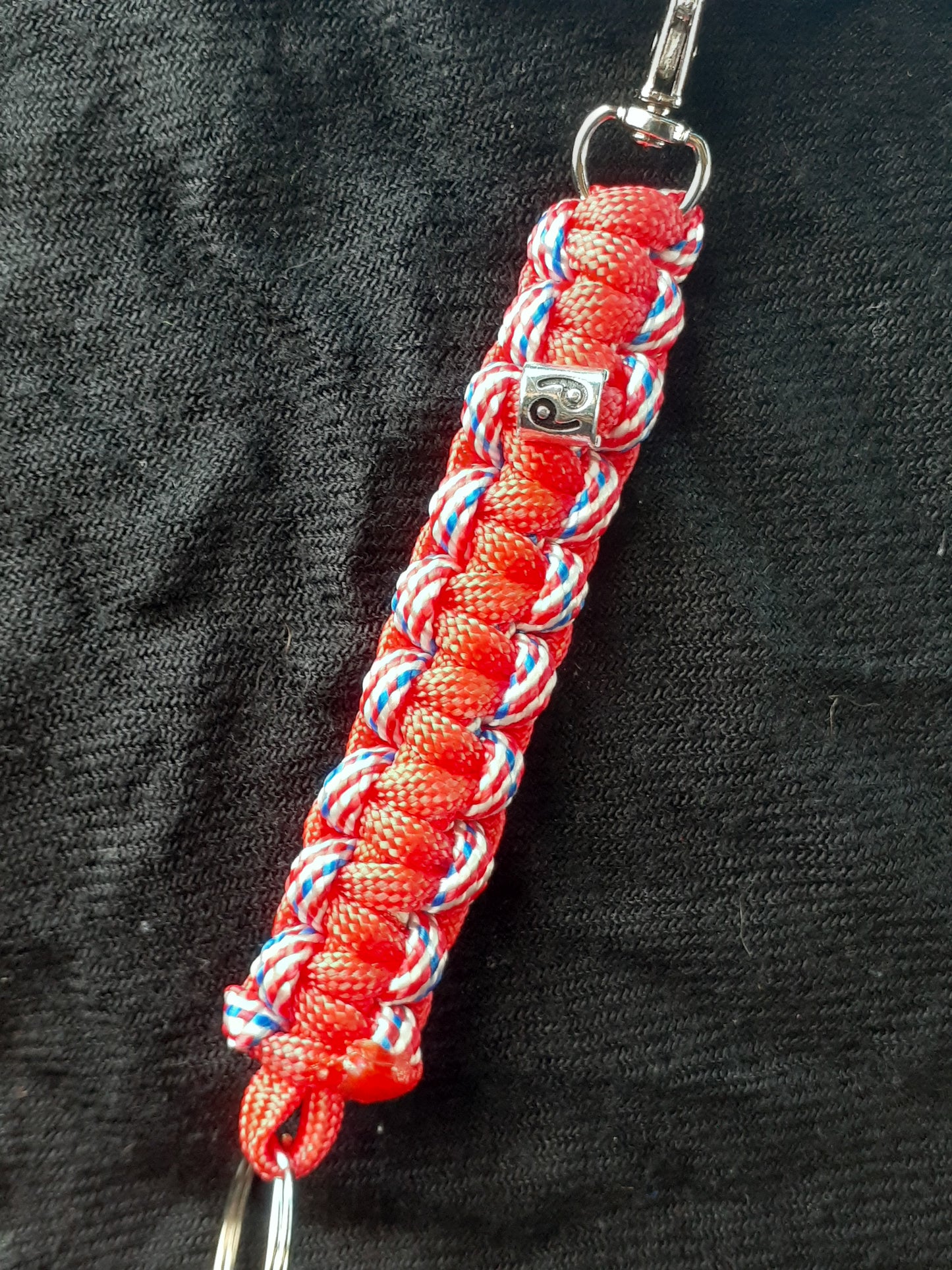 Cancer Independence Cobra Paracord Keychain