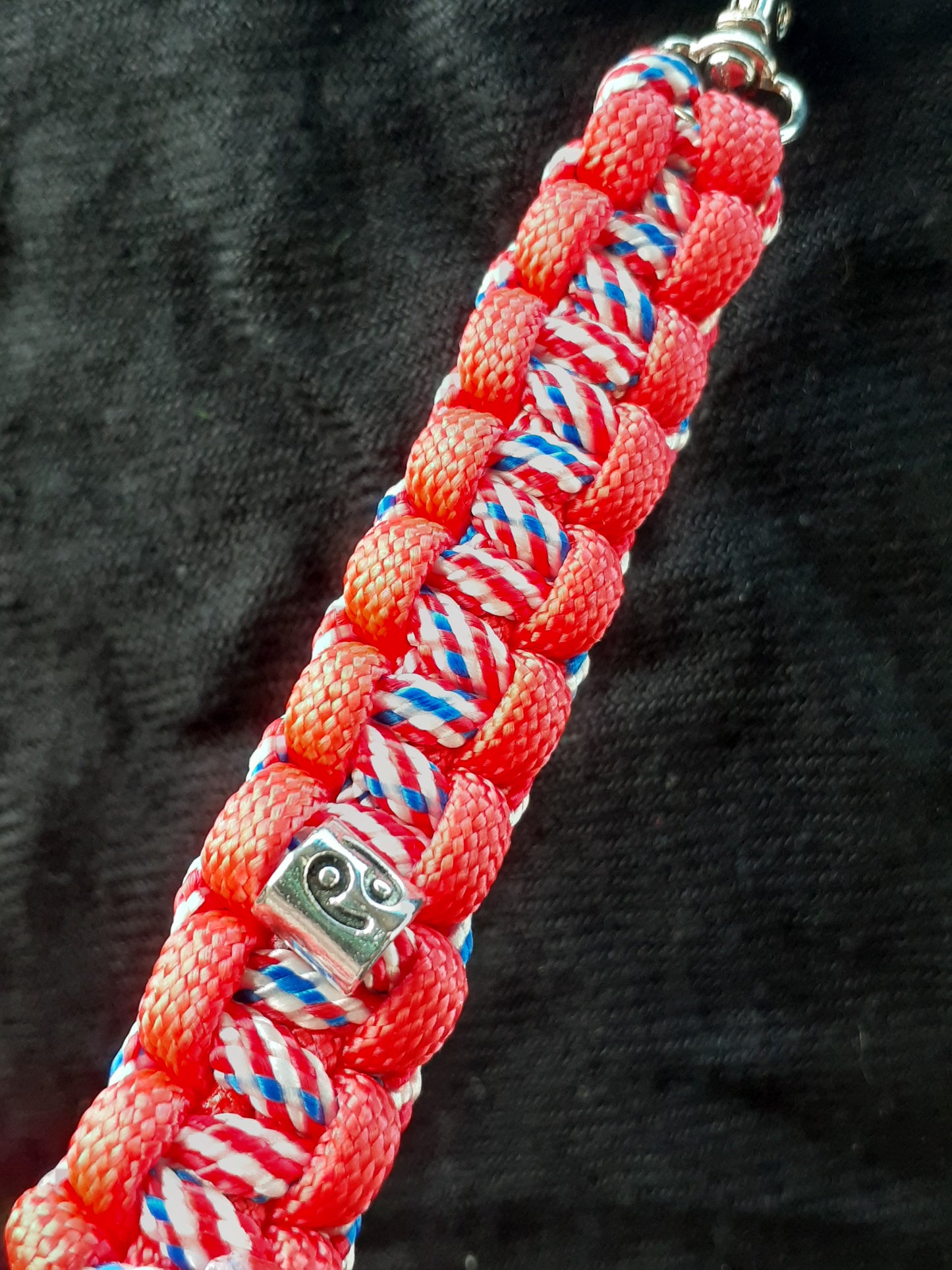 Cancer Independence Cobra Paracord Keychain