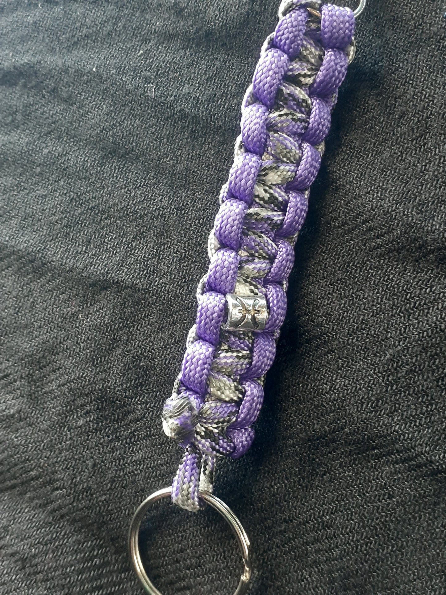 Pisces Purple Cobra Static Keychain