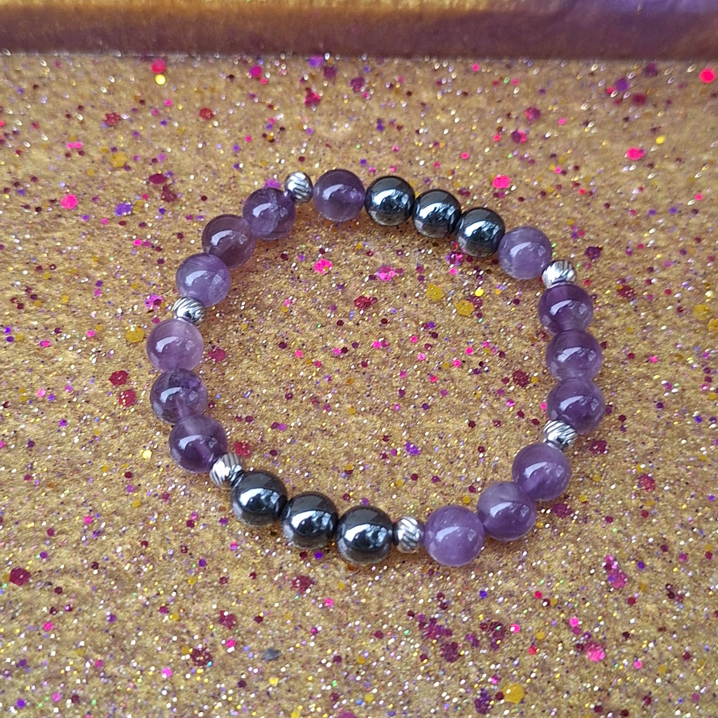 Hemethyst Stretch Bracelet